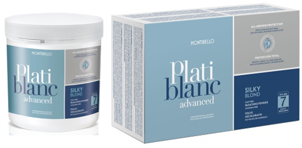 MONTIBELLO PLATI BLANC SILKY BLOND 7 LEVEL BLEACH