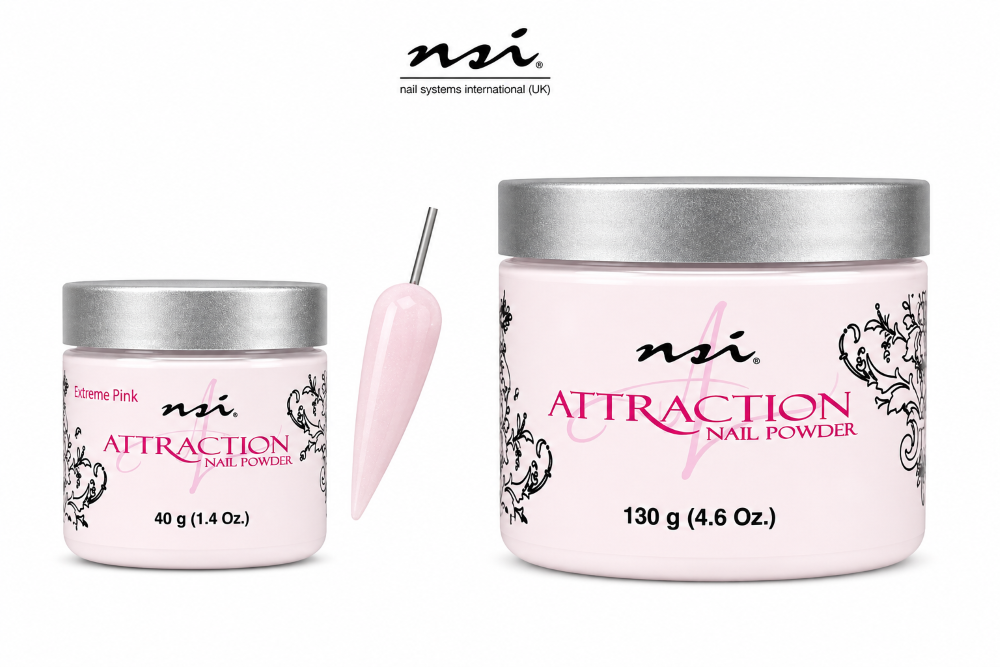 NSI ATTRACTION ACRYLIC POWDER - EXTREME PINK