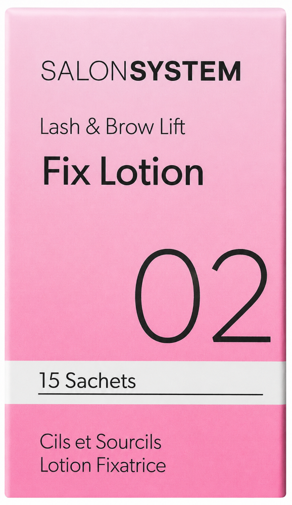 SALON SYSTEM LASH & BROW LOTION - FIX 02 - 15 sachets