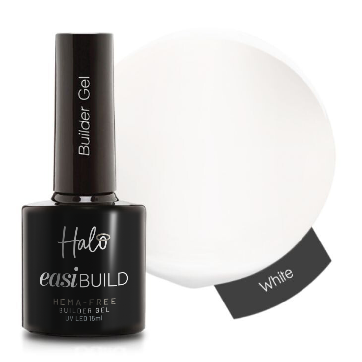 HALO EASIBUILD GEL WHITE 15ML