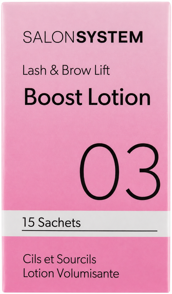 SALON SYSTEM LASH & BROW LOTION - BOOST 03 - 15 sachets