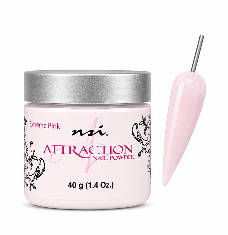 NSI ATTRACTION ACRYLIC POWDER - EXTREME PINK - Image 3