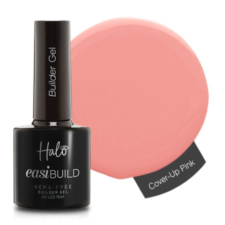 HALO EASIBUILD GEL COVER UP PINK 15ML