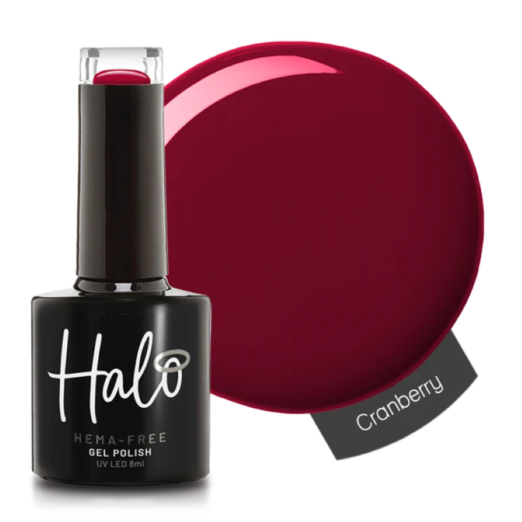 HALO GEL POLISH CRANBERRY - 8ML - HEMA FREE