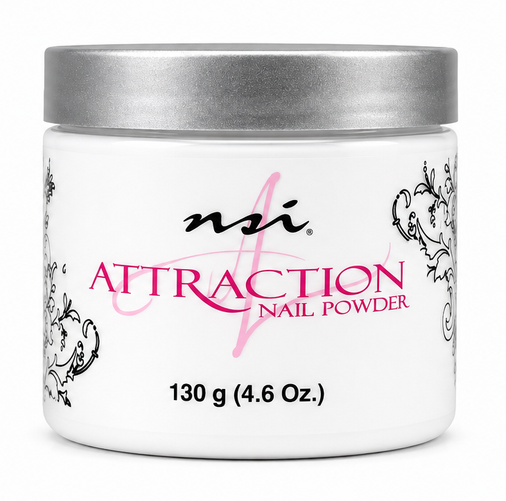 NSI ATTRACTION ACRYLIC POWDER - SOFT WHITE - Image 4