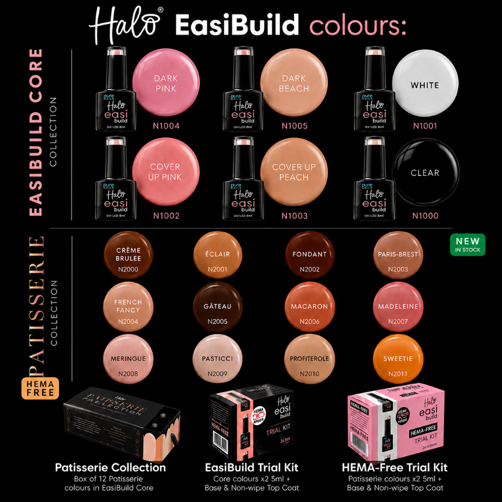 HALO EASIBUILD GEL COVER UP PINK 15ML - Image 2