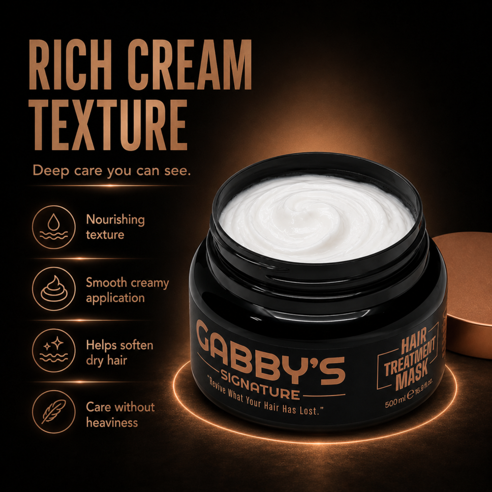 GABBYS SIGNATURE 12 IN 1 HAIR TREATMENT MASK 500ML - Image 6