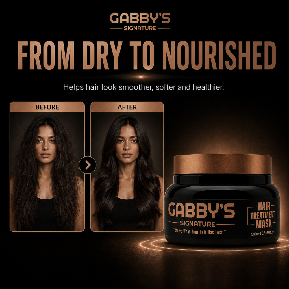 GABBYS SIGNATURE 12 IN 1 HAIR TREATMENT MASK 500ML - Image 8