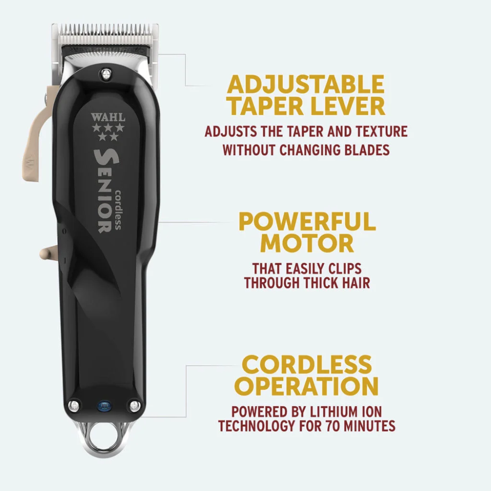 WAHL SENIOR 5* STAR CLIPPER - CORDLESS - Image 4