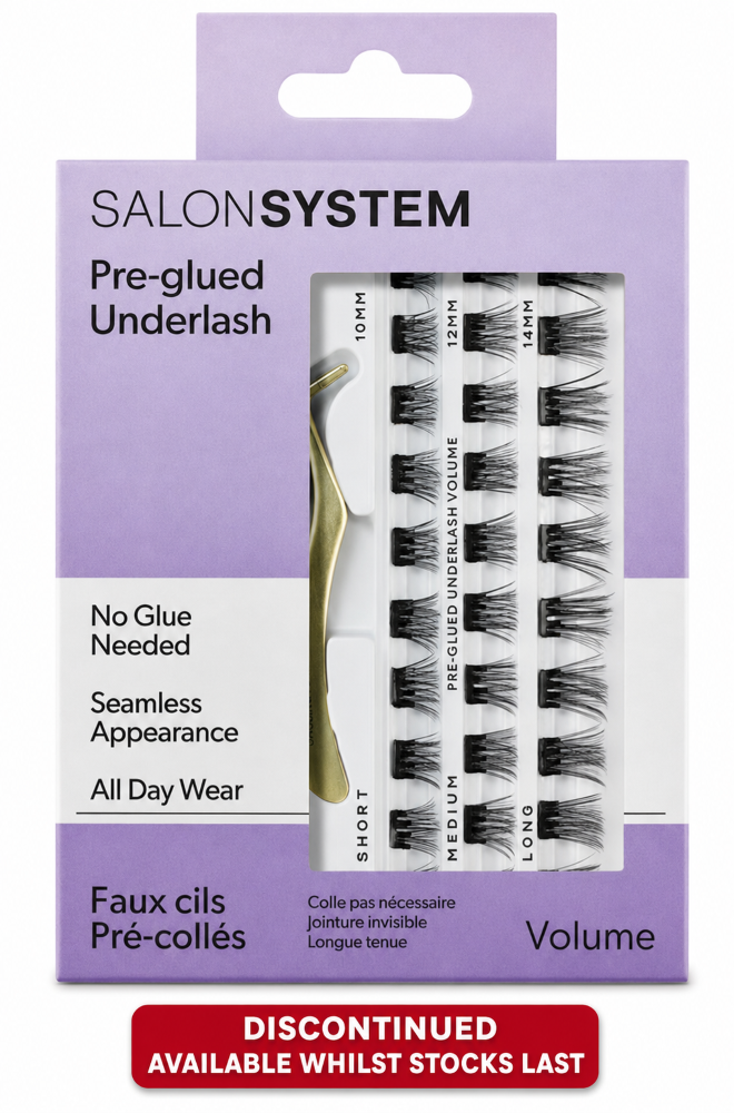 SALON SYSTEM PRE GLUED UNDERLASH KIT - VOLUME - MIXED SIZES