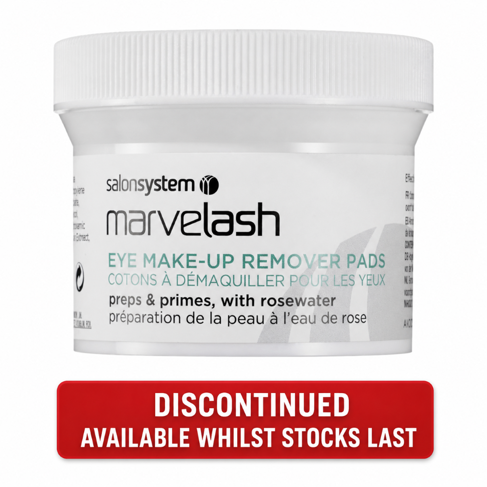 SALON SYSTEM MARVELASH EYE MAKE UP REMOVER PADS - 50 pads