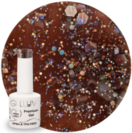 GELLUV GEL POLISH - WARM CHESTNUT - 8ml