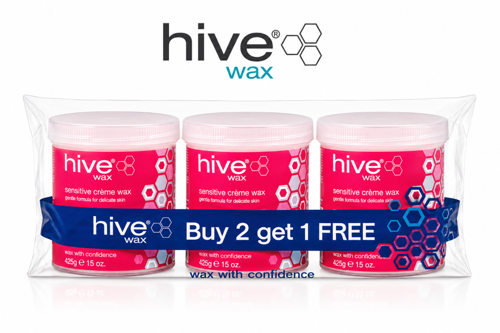 HIVE SENSITIVE CREME WAX - 425g - 3 FOR 2 OFFER PACK