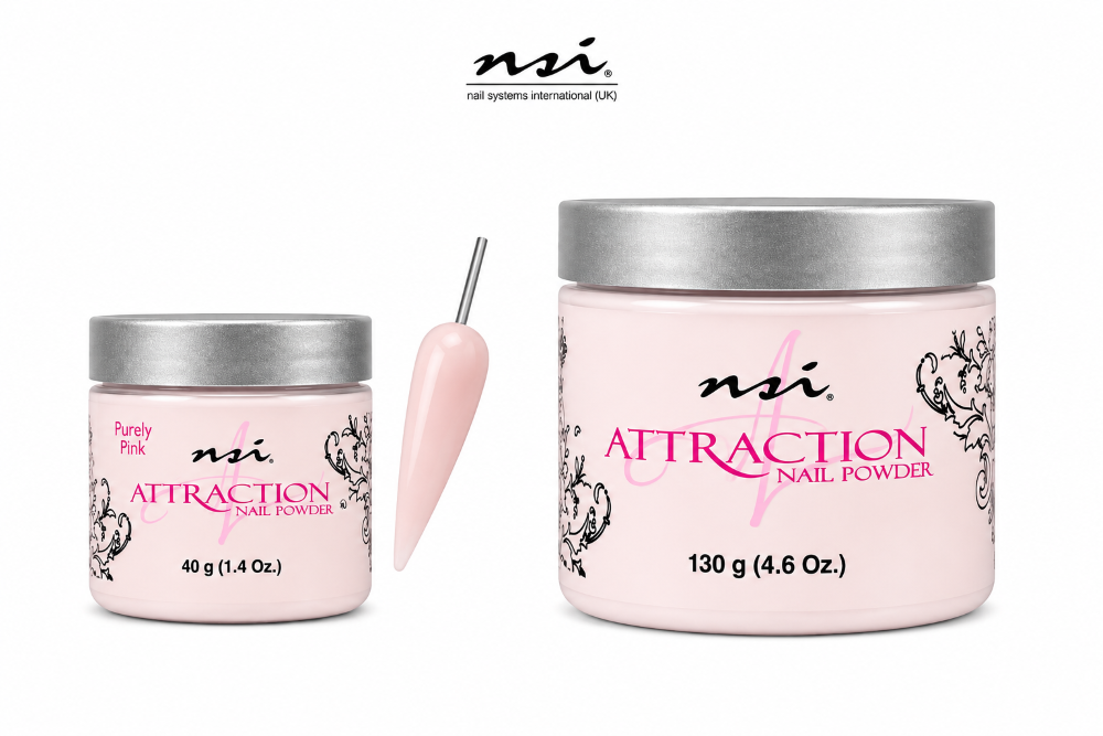 NSI ATTRACTION ACRYLIC POWDER - PURELY PINK