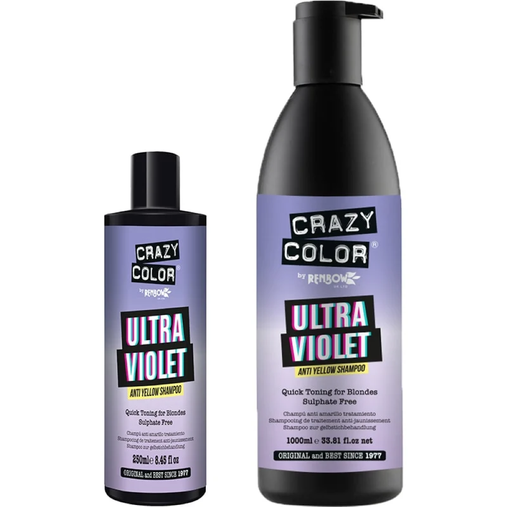 CRAZY COLOUR- NO YELLOW SHAMPOO