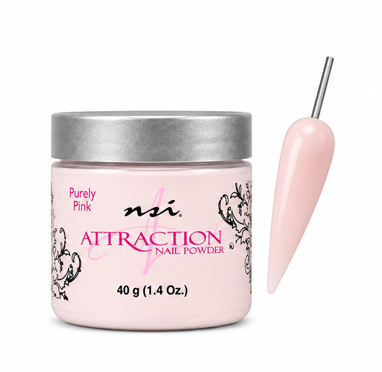 NSI ATTRACTION ACRYLIC POWDER - PURELY PINK - Image 3