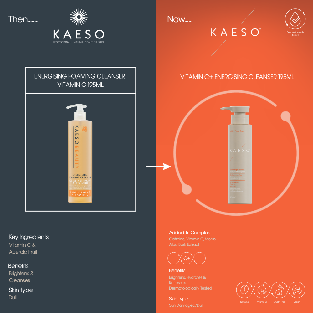 KAESO VITAMIN C+ ENERGISING CLEANSER - Image 2