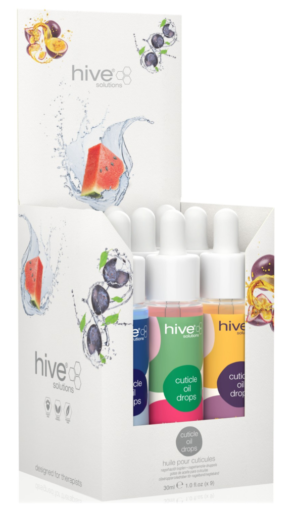 HIVE CUTICLE OIL DROPS - (9 pack assorted)