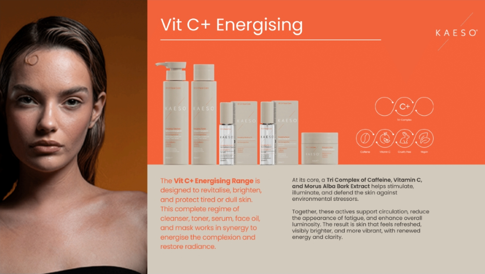 KAESO VITAMIN C+ ENERGISING CLEANSER - Image 3