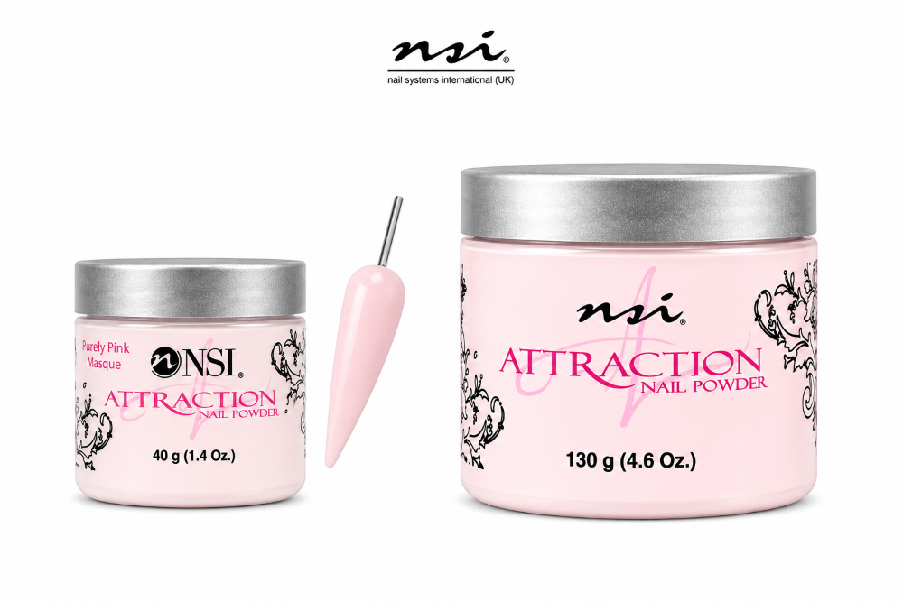 NSI ATTRACTION ACRYLIC POWDER - PURELY PINK MASQUE