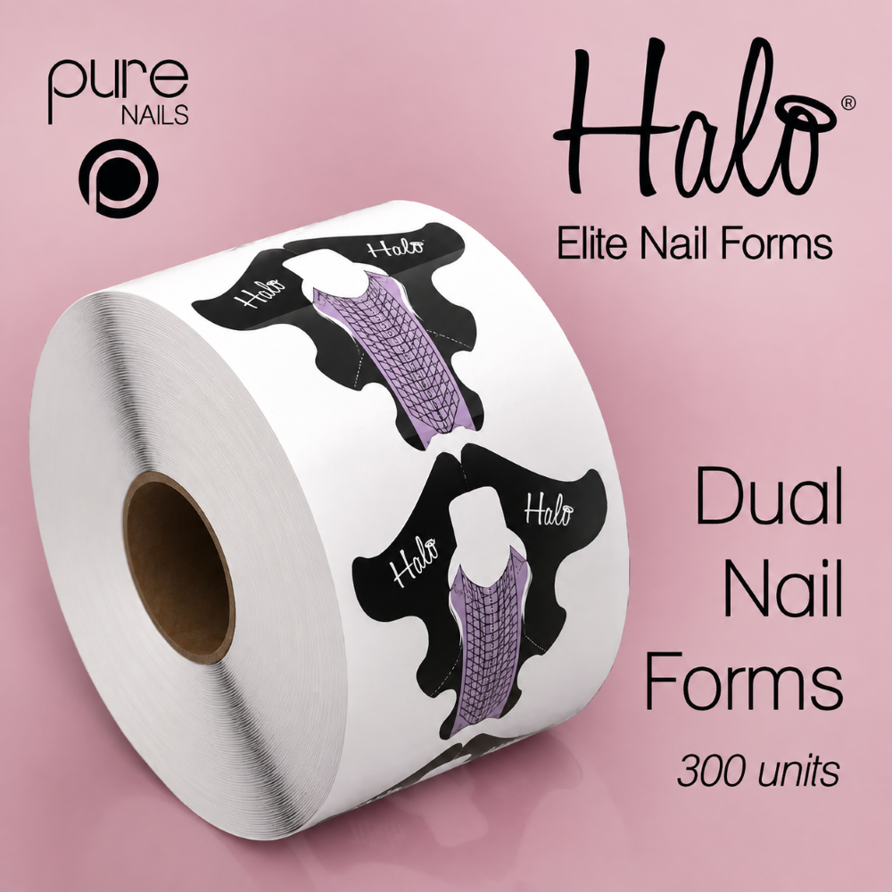 PURE NAILS  - HALO ELITE NAIL FORMS - 30 pack