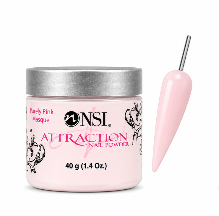 NSI ATTRACTION ACRYLIC POWDER - PURELY PINK MASQUE - Image 3