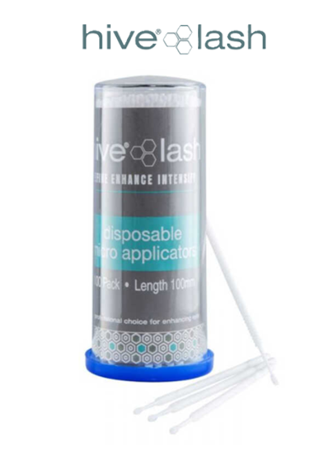 HIVE MICRO APPLICATORS WHITE - 100 pack