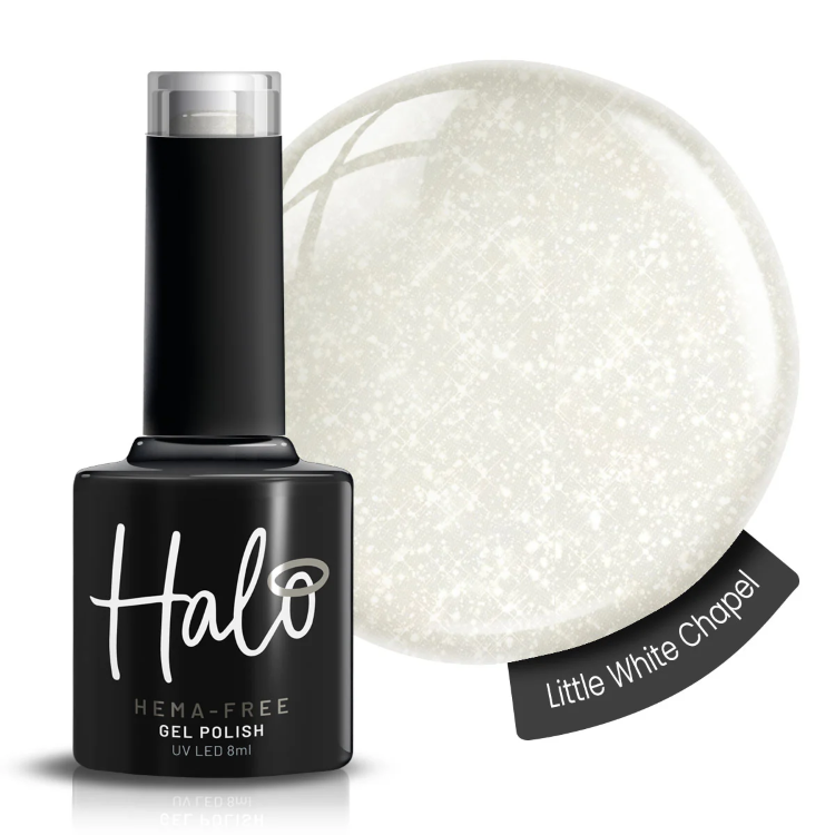 HALO GEL POLISH  LITTLE WHITE CHAPEL - 8ML (MARRIED IN VEGAS) - HEMA FREE
