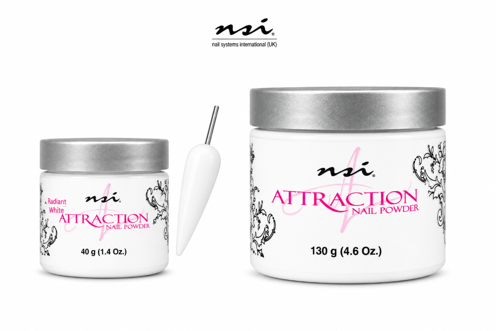 NSI ATTRACTION ACRYLIC POWDER - RADIANT WHITE