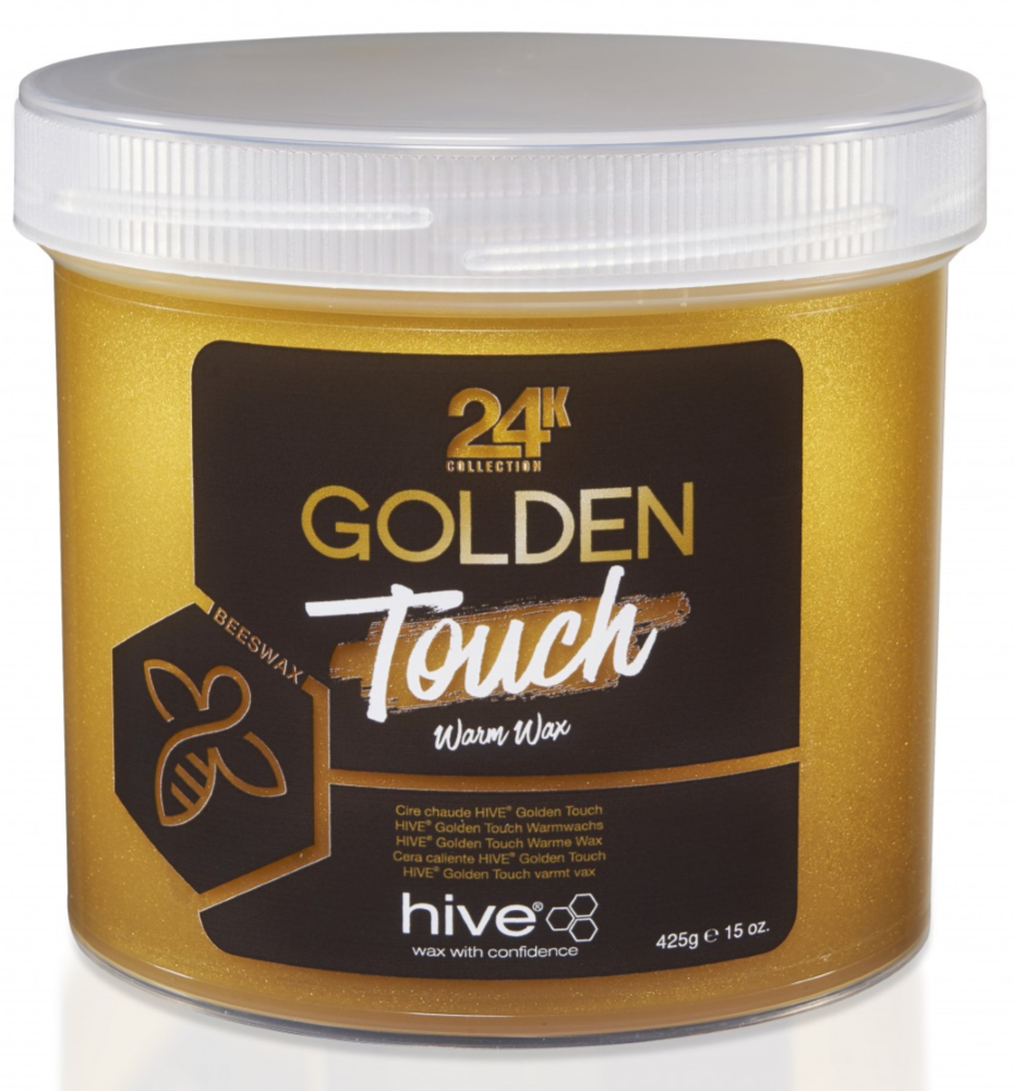 HIVE GOLDEN TOUCH ?24K COLLECTION? WARM WAX - 425g