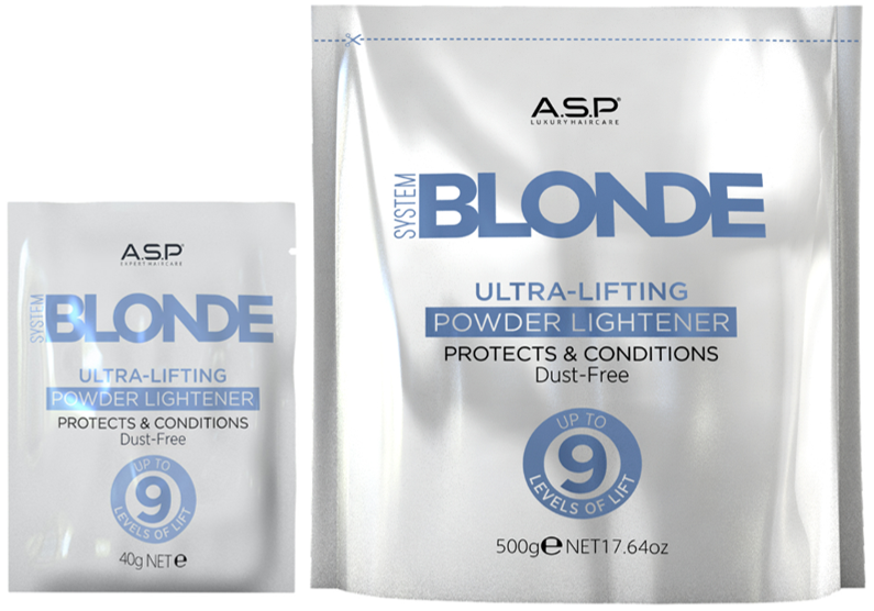 A.S.P SYSTEM BLONDE ULTRA LIFTING 9-LEVEL POWDER LIGHTENER