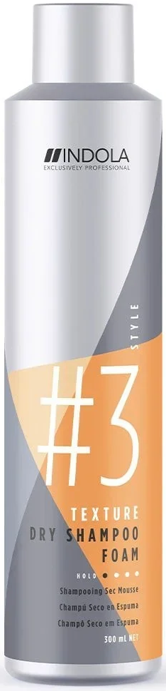 INDOLA #3 TEXTURE DRY SHAMPOO FOAM 300ML