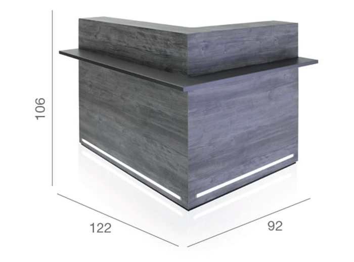 REM WINDSOR SALON RECEPTION DESK - Image 4