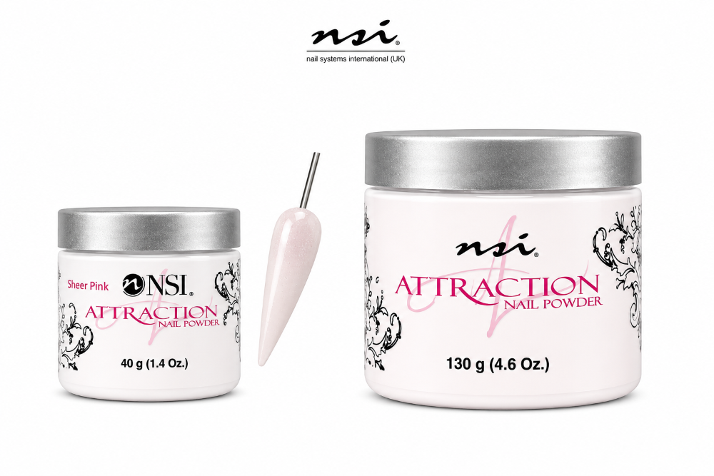 NSI ATTRACTION ACRYLIC POWDER - SHEER PINK