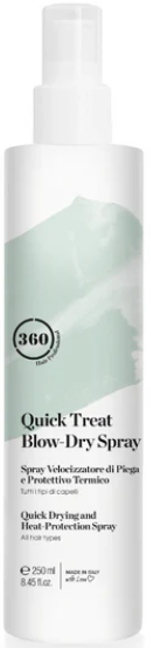 360 QUICK TREAT BLOW DRY SPRAY - 250ML