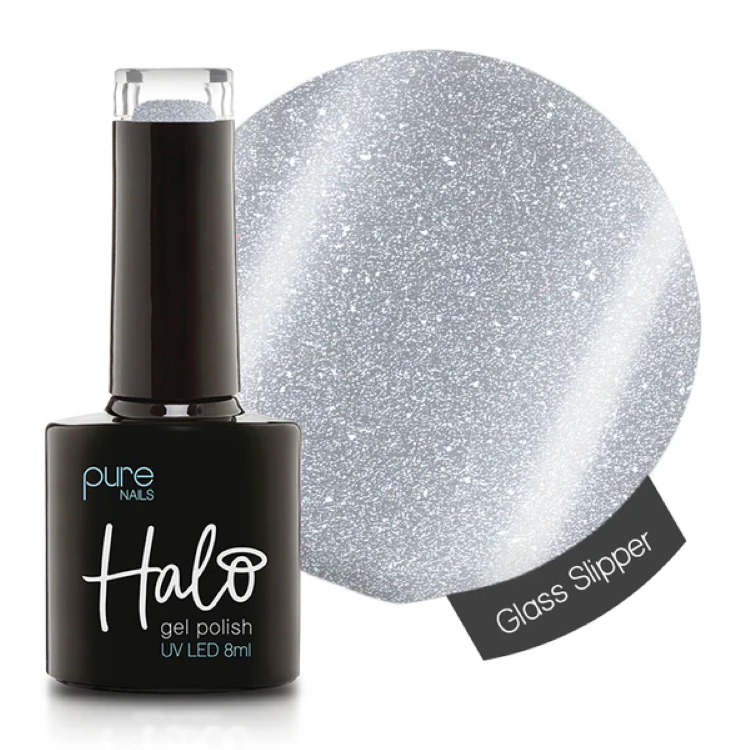 HALO GEL POLISH GLASS SLIPPER - 8ML (ONCE UPON A TIME) - HEMA FREE