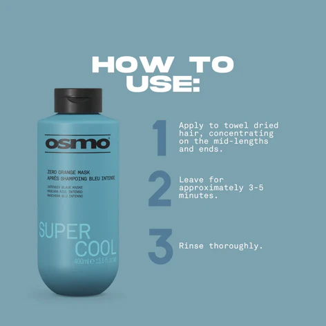 OSMO SUPER COOL ZERO ORANGE MASK - 400ML - Image 3