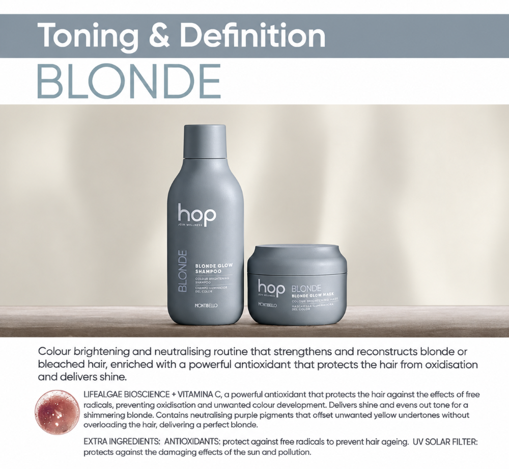MONTIBELLO HOP BLONDE GLOW SHAMPOO - Image 2