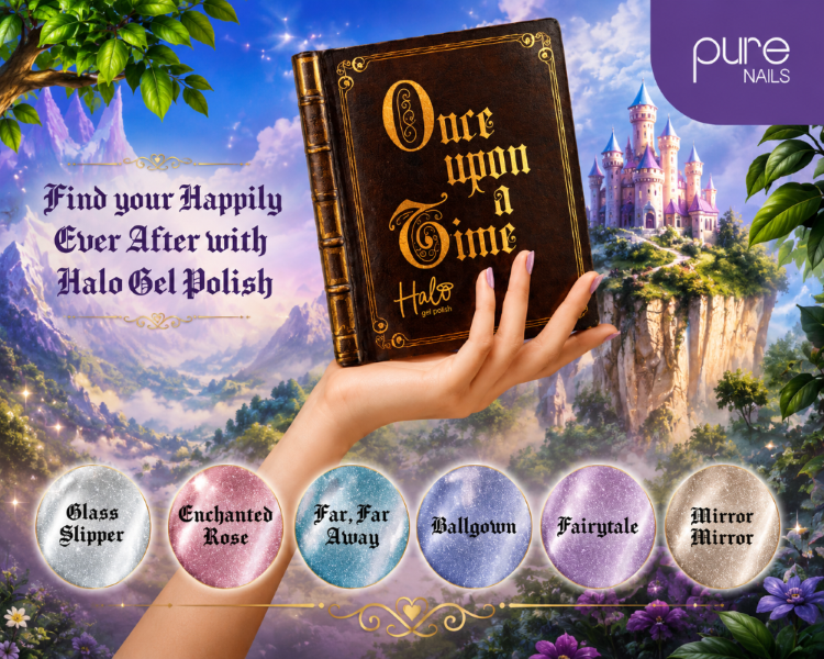 HALO GEL POLISH FAR FAR AWAY - 8ML (ONCE UPON A TIME) - HEMA FREE - Image 2