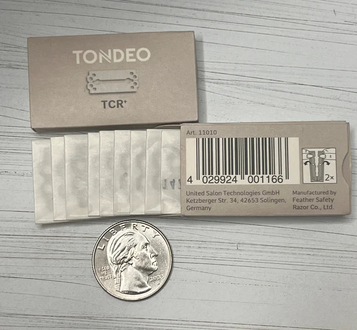TONDEO BLADES TCR (10 BLADES PACK)