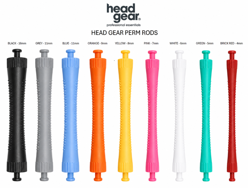 HEAD GEAR PERM RODS - 12 PACK
