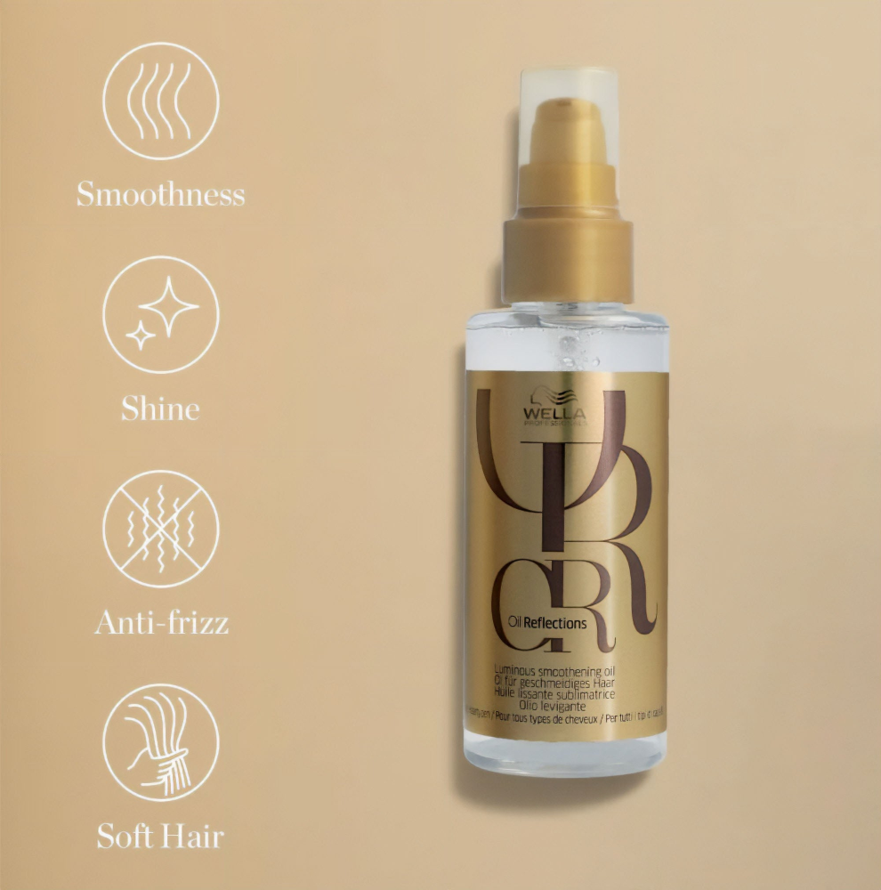 WELLA PROFESSIONALS OIL REFLECTIONS LUMINOUS SMOOTHING OIL - Image 3