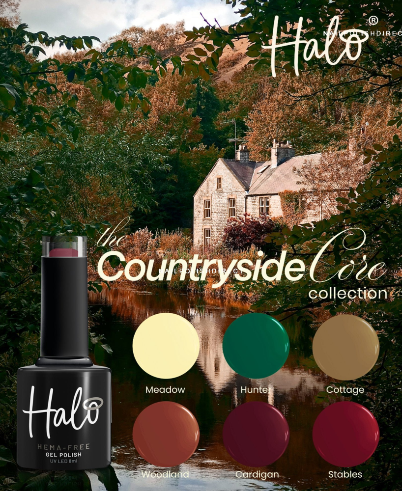 HALO GEL POLISH WOODLAND - 8ML - (COUNTRYSIDE) - HEMA FREE - Image 2