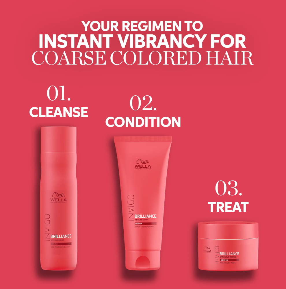 WELLA INVIGO COLOUR BRILLIANCE SHAMPOO - COARSE - Image 7
