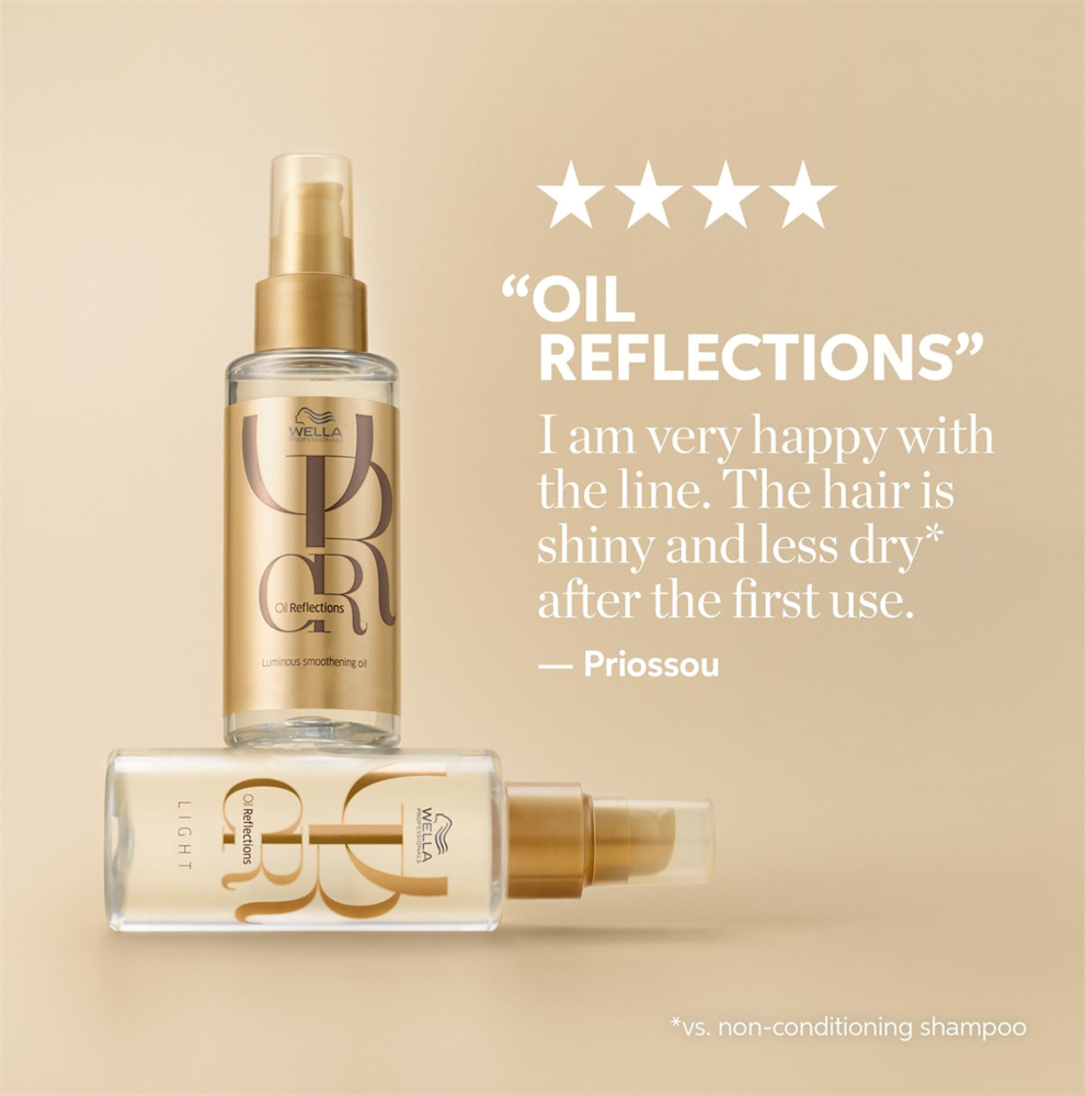 WELLA PROFESSIONALS OIL REFLECTIONS LUMINOUS SMOOTHING OIL - Image 7