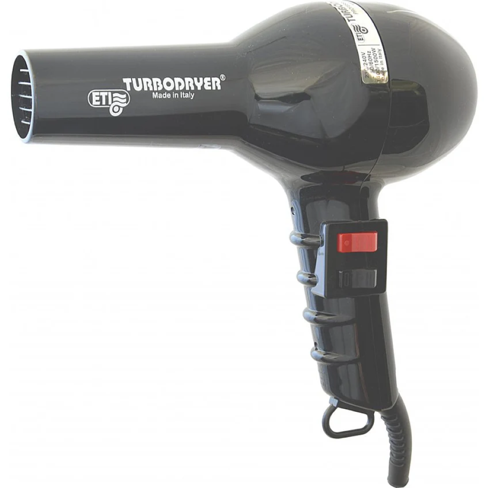 ETI 2000 TURBO DRYER - BLACK