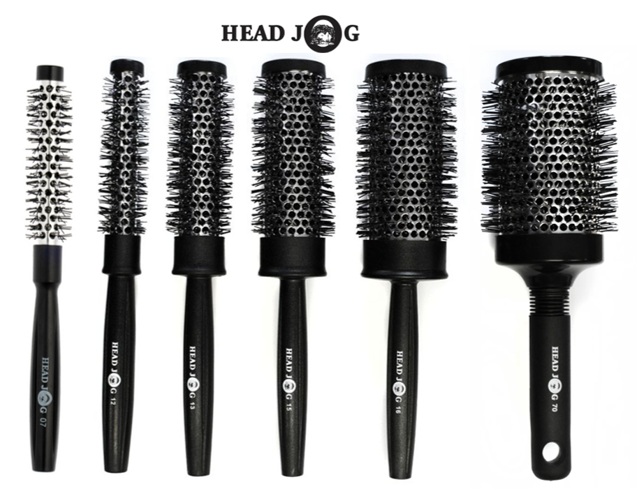 HEAD JOG HEAT RETAINING RADIAL BRUSH
