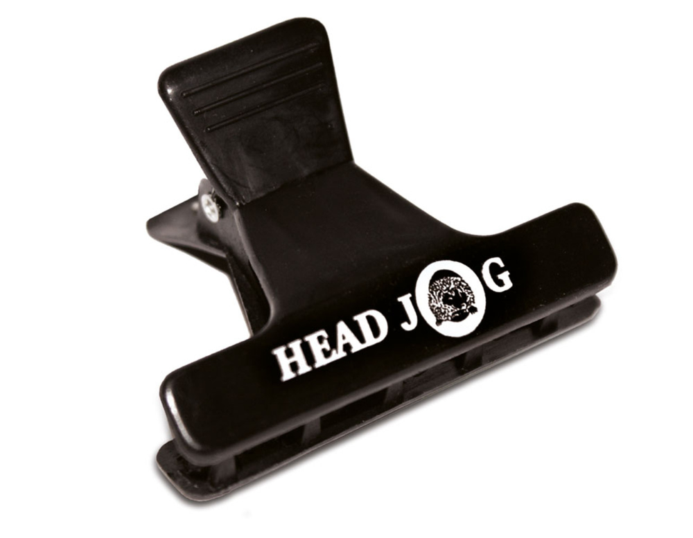 HAIR TOOLS SMALL BUTTERFLY CLAMPS - BLACK X 12