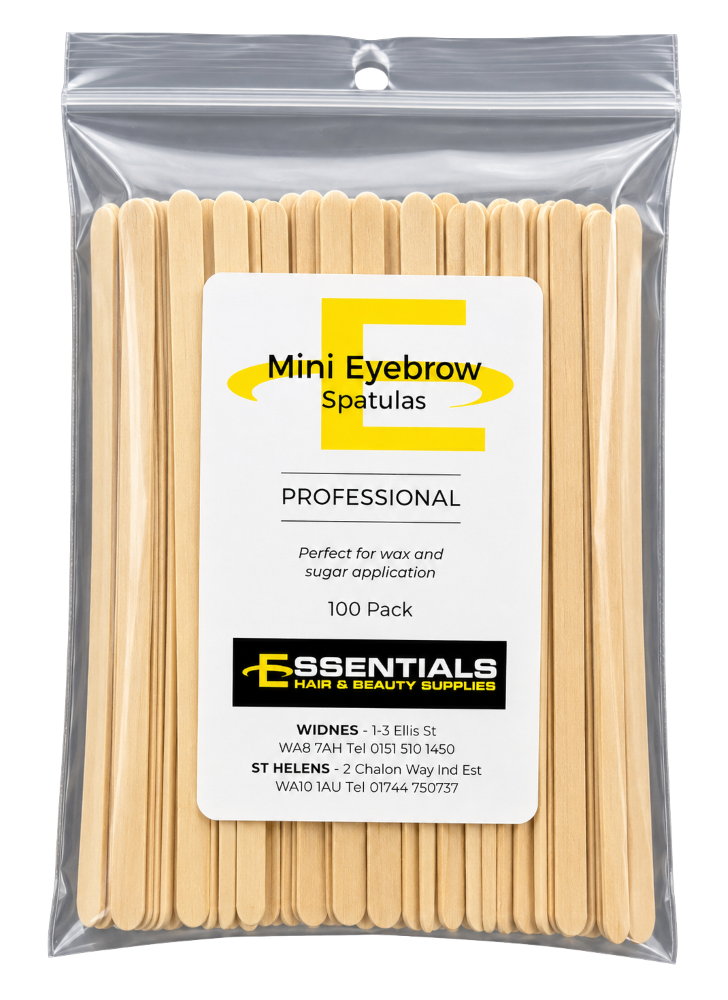ESSENTIALS MINI EYEBROW WAXING SPATULAS (100 pack)