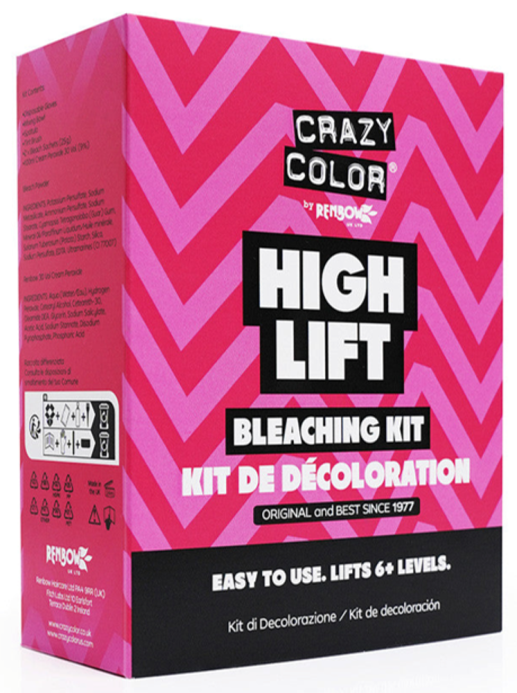 CRAZY COLOUR HIGH LIFT BLEACHING KIT